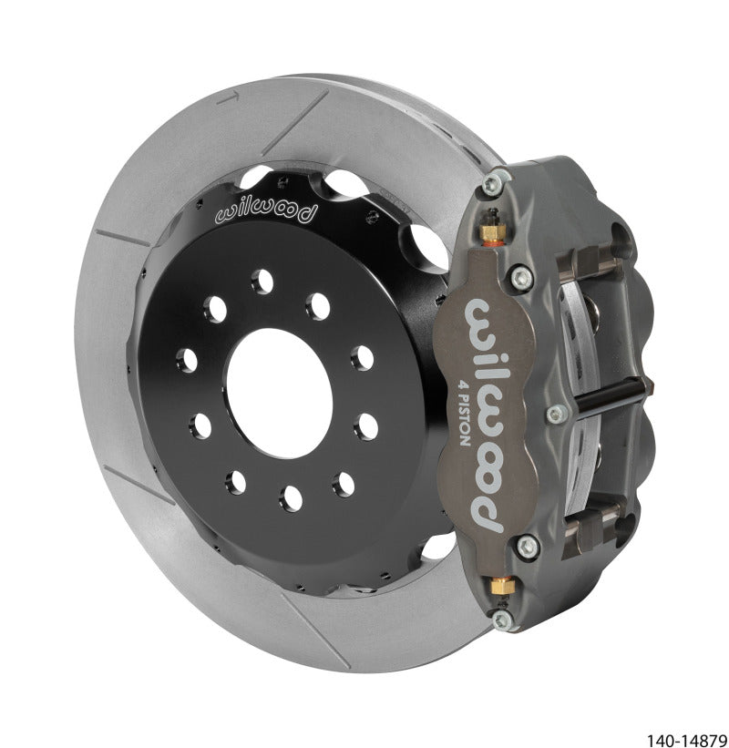 Wilwood Narrow Superlite 4R Rear Kit 12.88in Slotted Rotor Anodized 88-96 Chevy Corvette C4 140-14879 140-14879 User 1