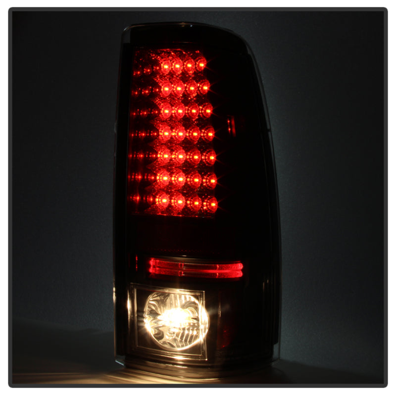 Spyder Chevy Silverado 1500 03-06 (Not Fit Stepside)LED Tail Lights Blk Smke ALT-YD-CS03-LED-BSM 5078025 5078025 User 1