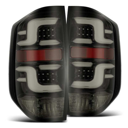 AlphaRex 14-20 Toyota Tundra PRO-Series LED Tail Lights Jet Black 672010 672010 Photo - Primary