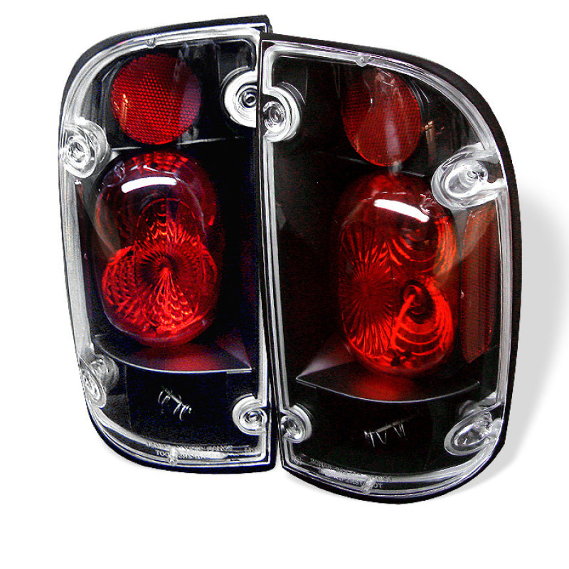 Spyder Toyota Tacoma 95-00 Euro Style Tail Lights Black ALT-YD-TT95-BK 5007988 5007988 Photo - Primary