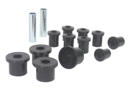 Whiteline 1981-1985 Jeep Scrambler Rear Leaf Spring & Shackle Bushings W73829 W73829 Photo - Primary