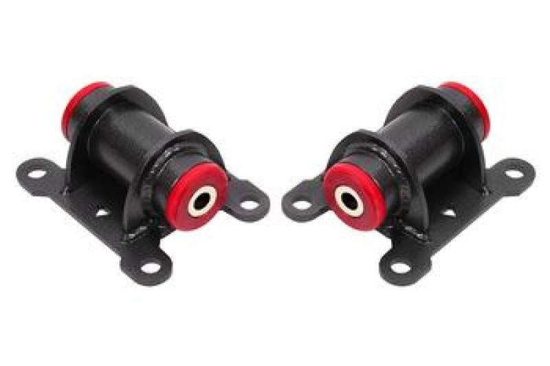 BMR Suspension BMR 98-02 Chevrolet Camaro Motor Mount Kit (Steel) w/ Poly Bushings - Black Hammertone MM340H MM340H User 1
