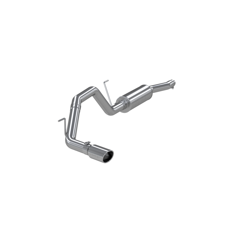 MBRP 2004-2006 Nissan Titan 5.6L EC/CC Cat Back Single Side S5400AL Photo - Primary