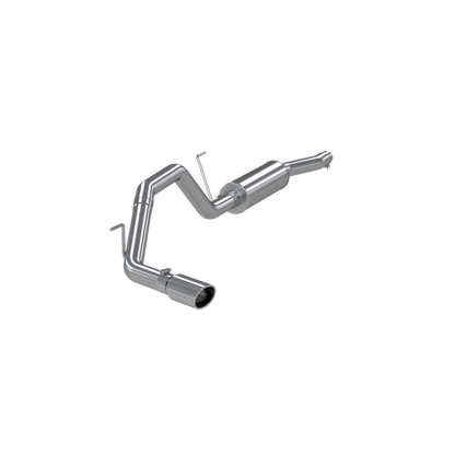 MBRP 2004-2006 Nissan Titan 5.6L EC/CC Cat Back Single Side S5400AL Photo - Primary