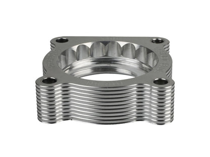 aFe 07-12 Dodge 1500 / 07-12 Dodge Dakota V6 3.7L Silver Bullet Throttle Body Spacer - Silver 46-32010 46-32010 Photo - Unmounted