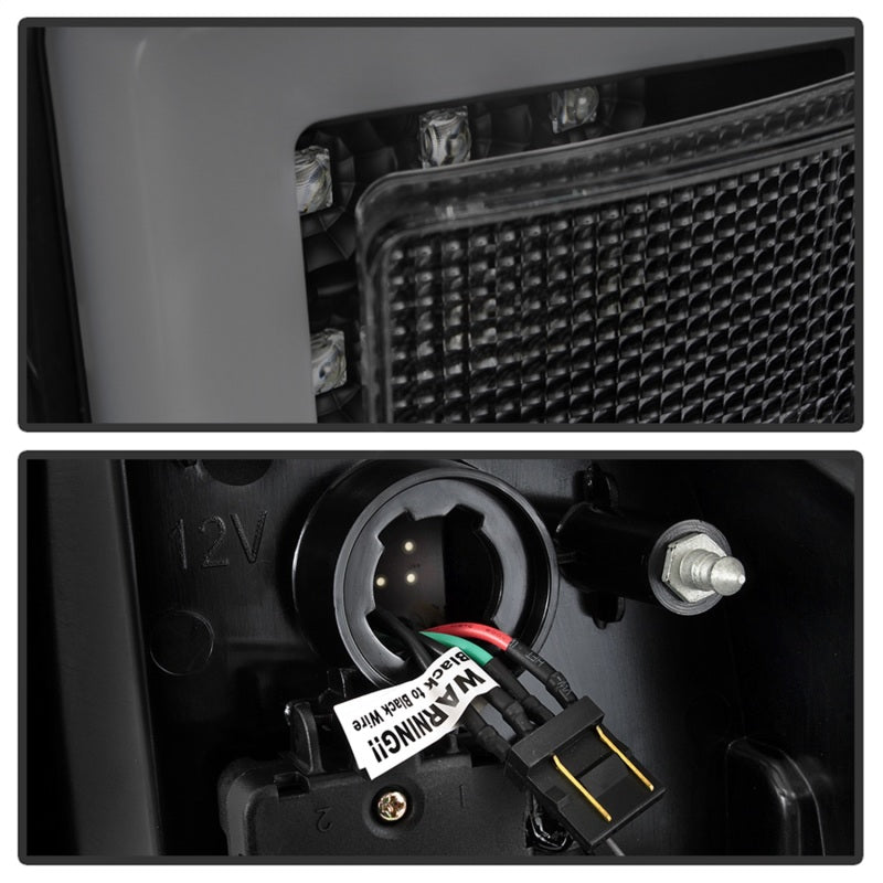 Spyder 16-17 Toyota Tacoma LED Tail Lights - Black Smoke (ALT-YD-TT16-LED-BSM) 5085740 5085740 Photo - Unmounted