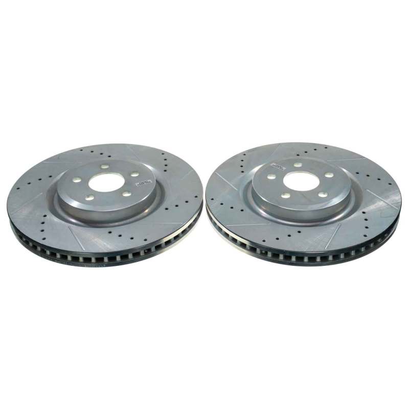 PowerStop Power Stop 19-22 Ford Edge Front Evolution Drilled & Slotted Rotor (Pair) AR85200XPR