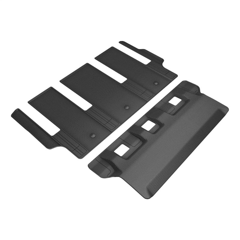 3D MAXpider 21-24 Toyota Sienna 7-Seat Kagu 3rd Row Floormats - Black L1TY27631509 L1TY27631509 Photo - Primary