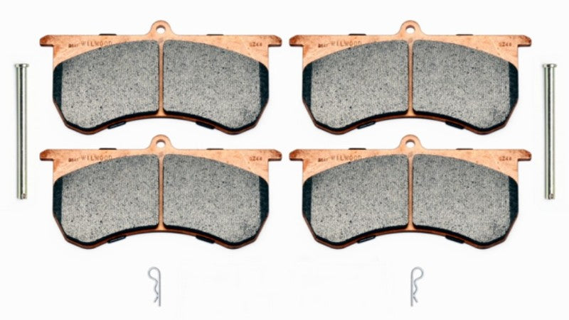 Wilwood Pad Set Metalic 9115 w/ Pins & Clips GNX4 150-10479-PS 150-10479-PS User 1