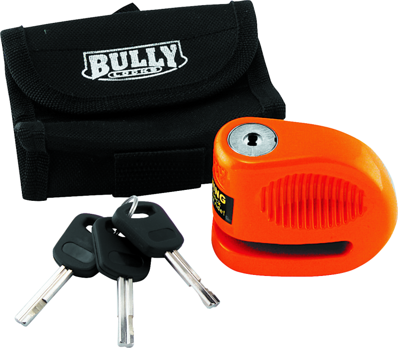 BikeMaster Bully Lock Disc Orange w/ Pouch - 5.5mm 132222 132222 Photo - Primary
