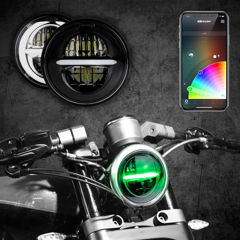 XKGLOW 5-3/4in Headlight - Black XK-5IN-KIT-B XK-5IN-KIT-B User 1