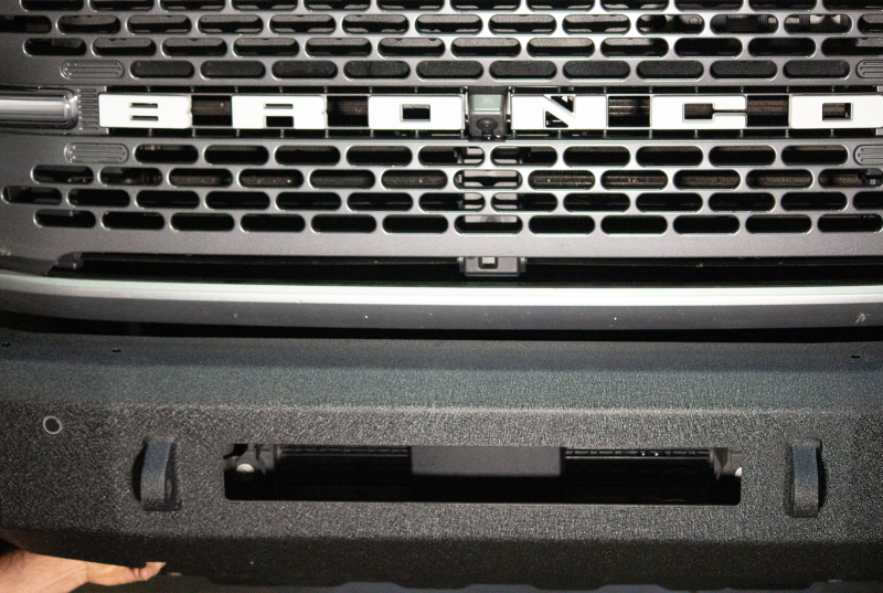 Fishbone Offroad 2021+ Ford Bronco Front Bumper - Black FB22359 FB22359 Photo - lifestyle view