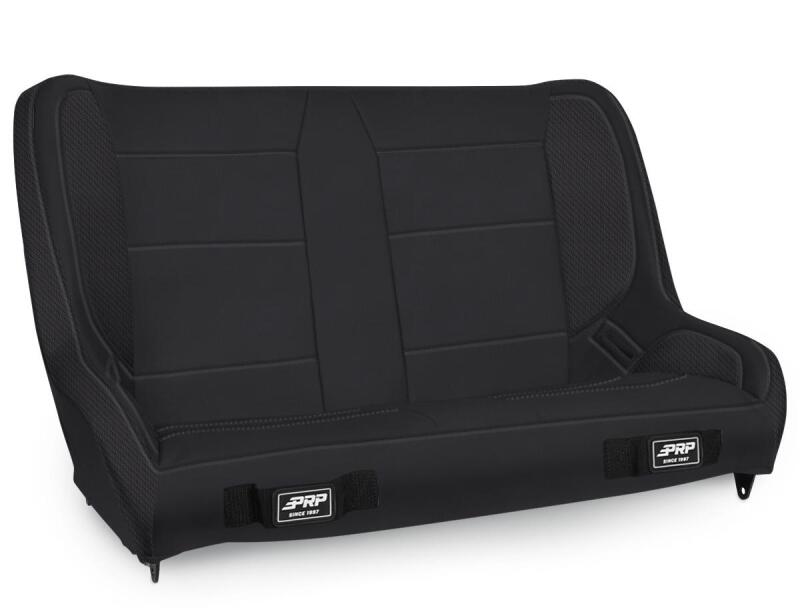 PRP Seats PRP  Jeep CJ-7/Wrangler YJ Elite Series Rear Bench- Black Vinyl A9236-36-201 A9236-36-201 Photo - Primary