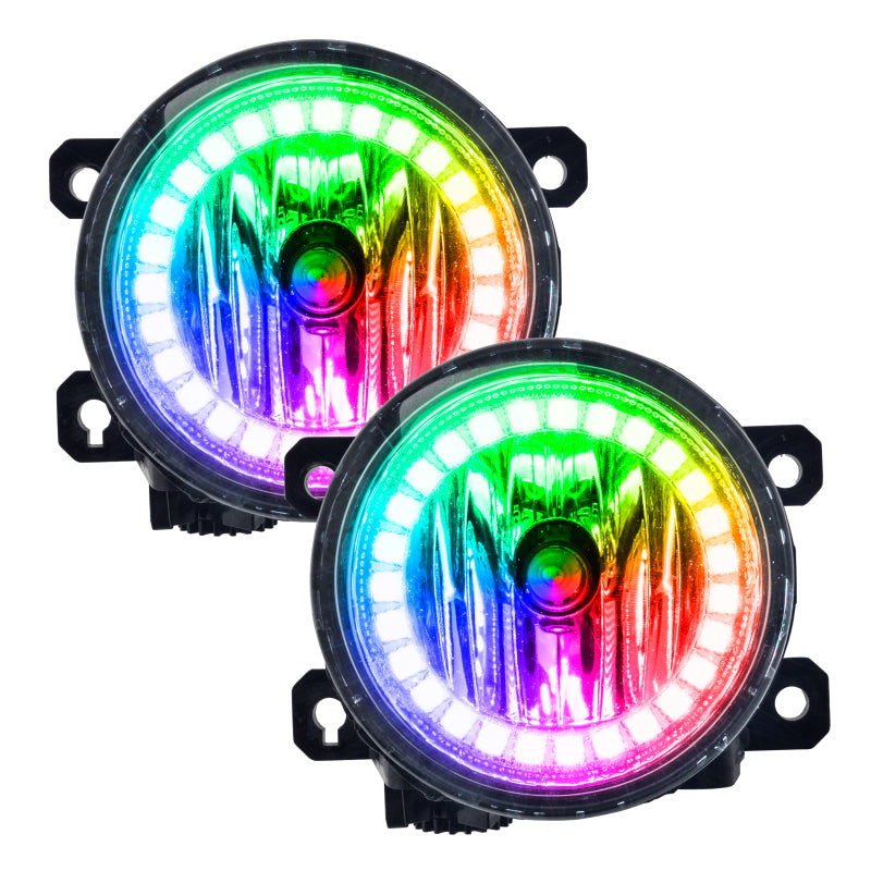 ORACLE Lighting Oracle Honda CRZ 10-16 LED Fog Light Halo Kit - ColorSHIFT 1242-333