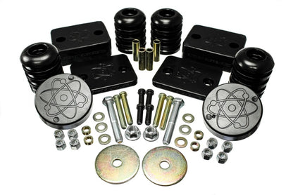 Energy Suspension 18-20 Jeep Wrangler JL Black Front Bump Stop Set (Set of 2) 2.6115G 2.6115G Photo - Primary