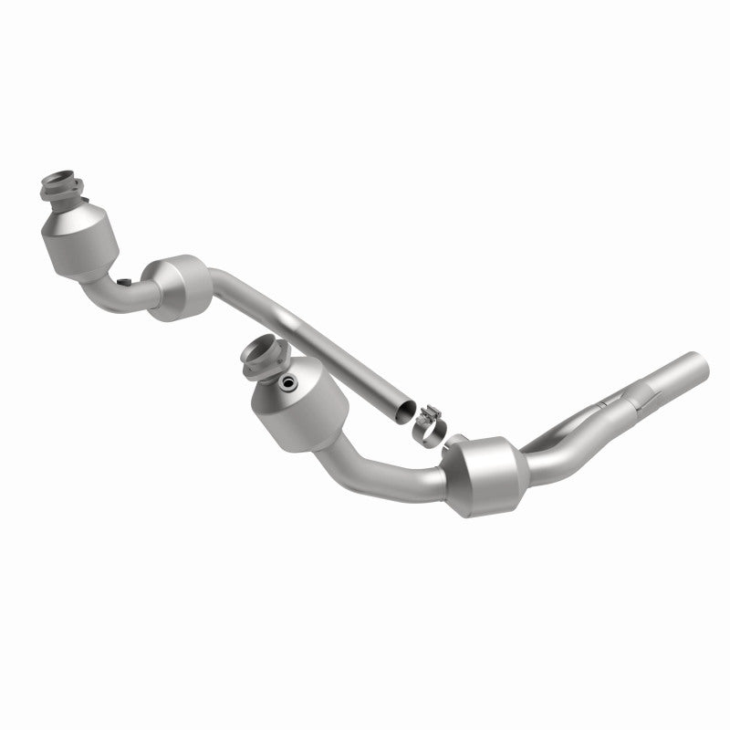 MagnaFlow Jeep Wrangler OEM Grade Federal / EPA Compliant Direct-Fit Catalytic Converter 49689 360 Degree Image Set