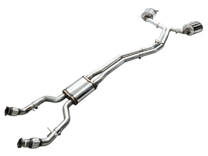 AWE Tuning AWE Audi 2019-2023 C8 A6/A7 3.0T Touring Edition Cat-back Exhaust- Turn Downs 3015-31003 3015-31003 Photo - out of package