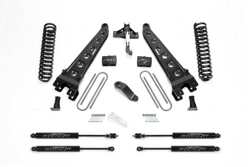 Fabtech 2018 Ford F450/F550 4WD Diesel 6in Radius Arm System w/Stealth K2304M Photo - Primary