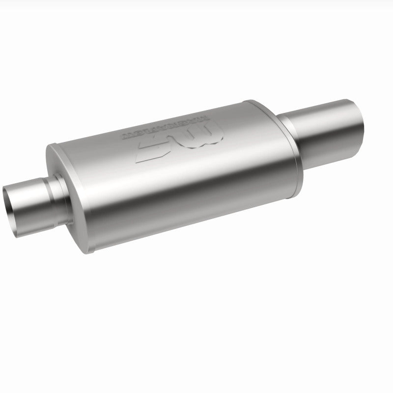MagnaFlow 5" X 8" Oval Center/Center Performance Muffler With Tip 14834 360 Degree Image Set