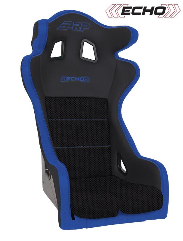 PRP Seats PRP Echo Composite Seat- Black/Blue (PRP Blue Outline/Delta Blue- Blue Stitching) A38-V A38-V Photo - Primary