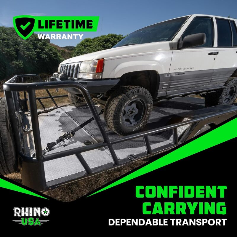 Rhino USA Heavy Duty Vehicle Tie Down Kit (Snap Hook) TD-VS2INKIT-SNAP TD-VS2INKIT-SNAP User 3