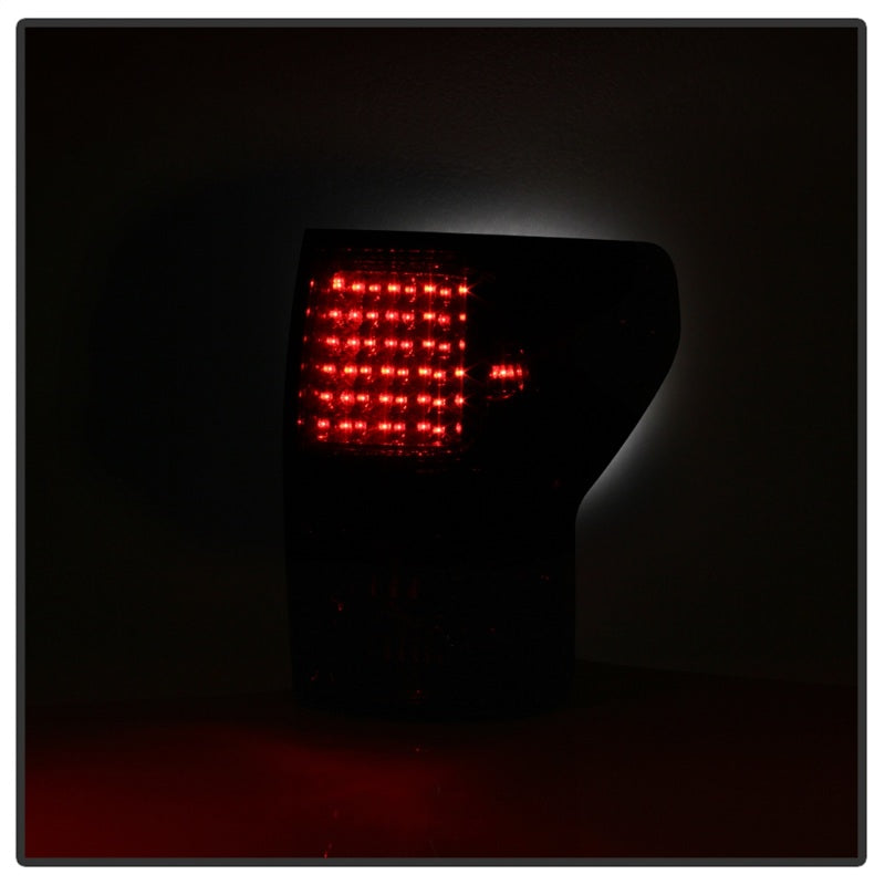 SPYDER Xtune Toyota Tundra 07-13 LED Tail Lights Smoke ALT-ON-TTU07-LED-SM 5013231 5013231 Photo - Unmounted