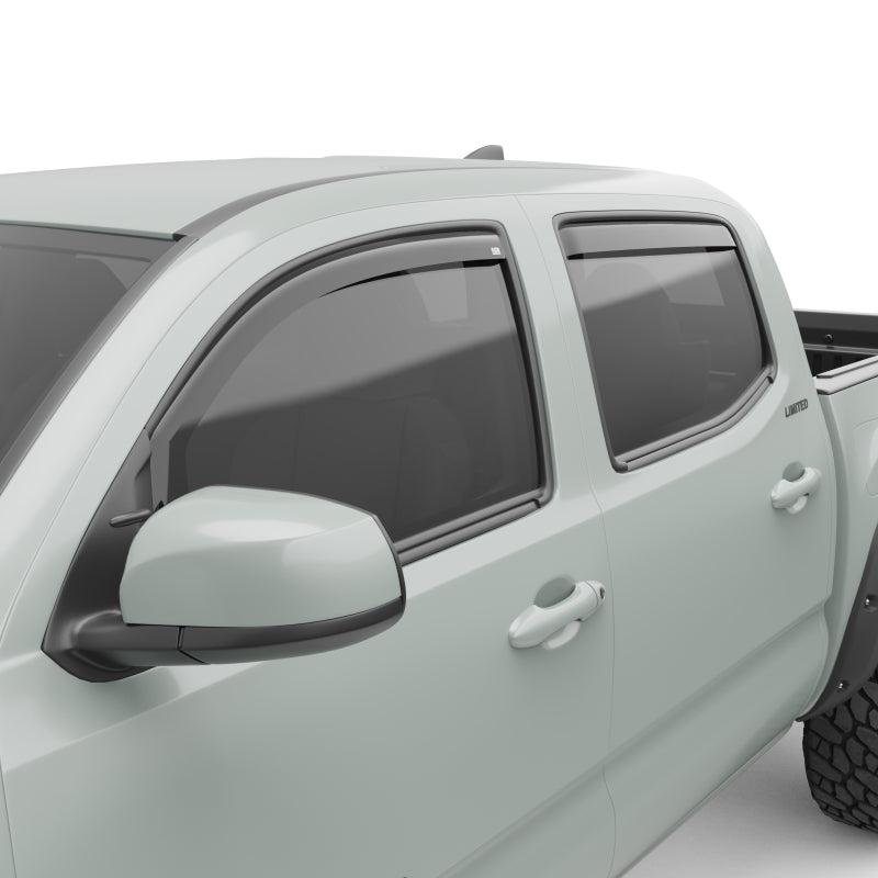 EGR 2016-2017 Toyota Tacoma In-Channel Window Visors - Smoked (575081) 575081 575081 Photo - Primary