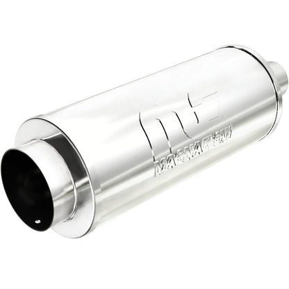 MagnaFlow 6" Round Center/Center Performance Muffler With Tip 14846 Photo - Primary