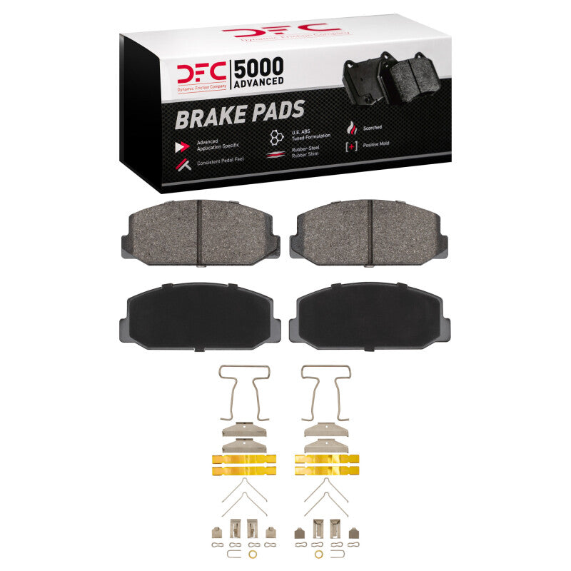 DFC DFC 5000 Advanced Semi Met Brake Pads Brakes, Rotors & Pads Brake Pads - OE main image
