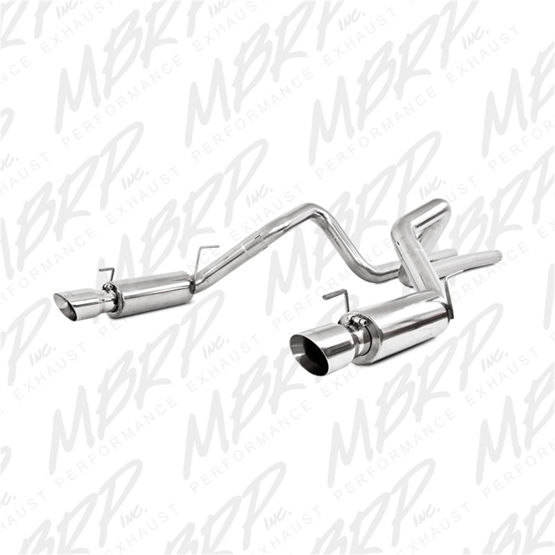 MBRP 05-09 Ford Shelby GT500 / GT Dual Split Rear Race Version, T409 S7270409 Photo - Primary