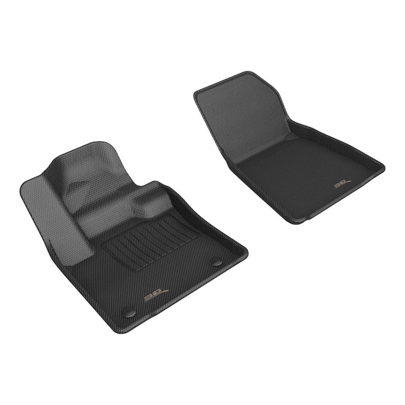 3D MAXpider 2023+ Volvo C40 Recharge Kagu Floor Mat- Black R1 L1VV04511509 L1VV04511509 Photo - Primary