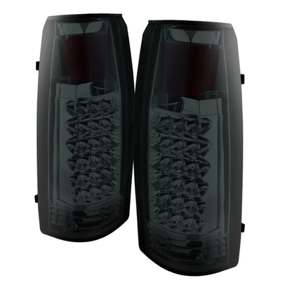 SPYDER Xtune Yukon Denali 99-00 LED Tail Lights Chrome ALT-JH-CCK88-LED-SM 9022456 9022456 Photo - Primary