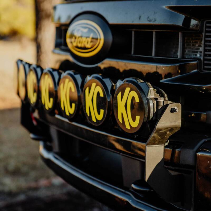 KC HiLiTES 2017+ Ford Super Duty Gravity LED Pro6 7-Light Bar Kit - Front Bumper 91346 91346 Photo - lifestyle view