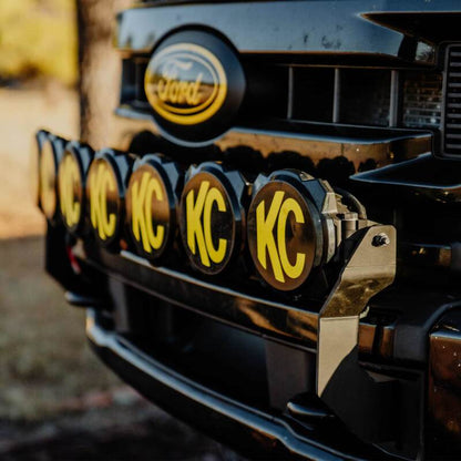KC HiLiTES 2017+ Ford Super Duty Gravity LED Pro6 7-Light Bar Kit - Front Bumper 91346 91346 Photo - lifestyle view