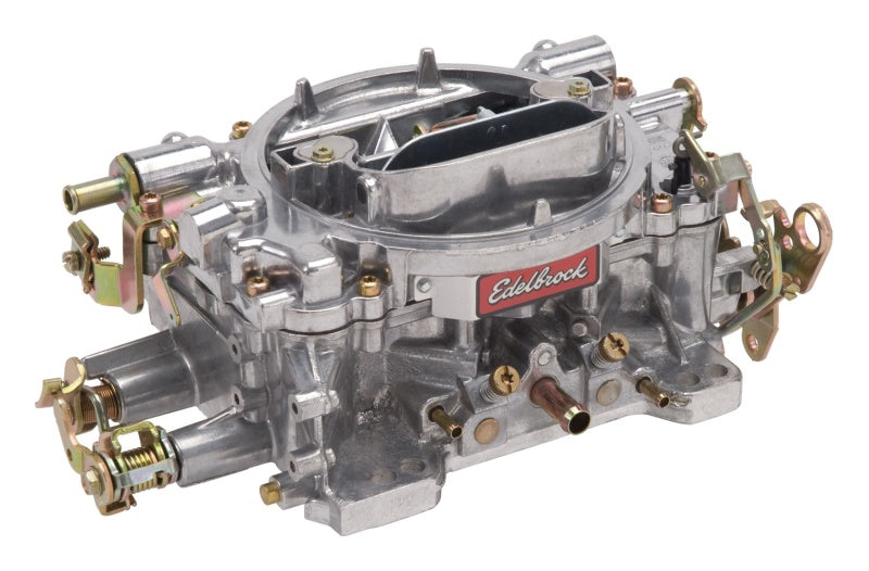 Edelbrock RECONDITIONED CARB #1405, 1 7/8" x 3"  Steel Collector w/ 7-8" Long 9905 Photo - Unmounted