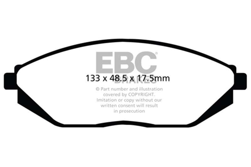 EBC Disc Brake Pad Set DP22097 Photo - Primary