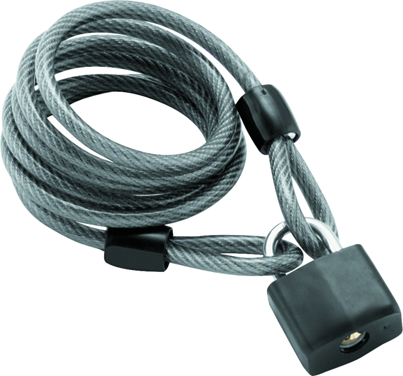 BikeMaster Bully Lock Cable w/ Padlock - 10mm 132204 132204 Photo - Primary