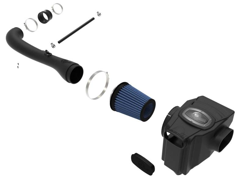 aFe 20-22 Nissan Frontier V6-3.8L Momentum GT Cold Air Intake System w/ Pro 5R Filter 50-70077R 50-70077R Photo - Unmounted