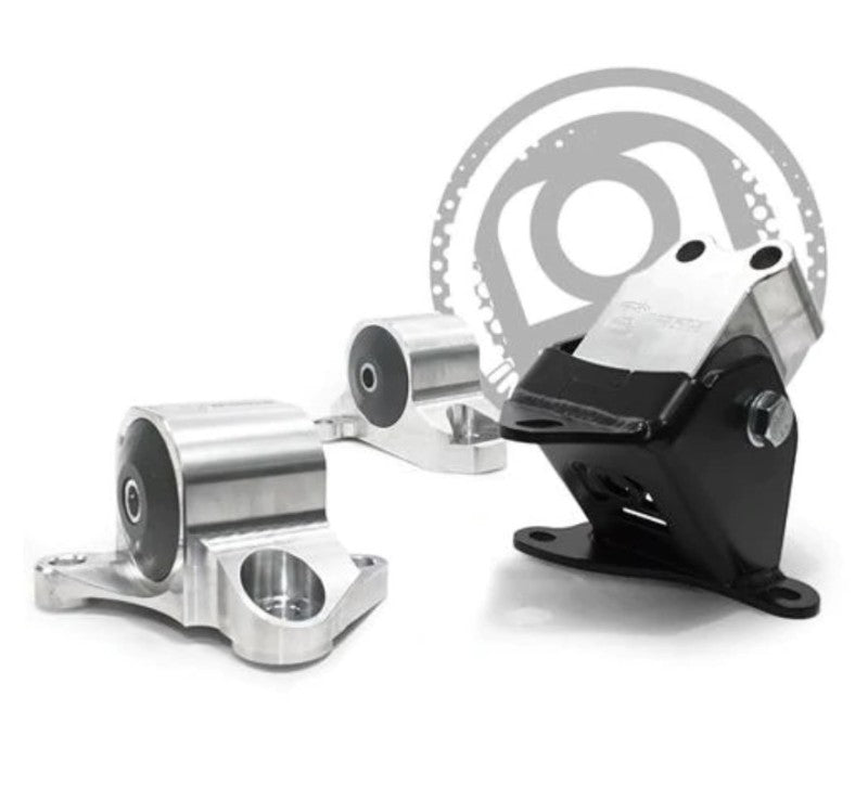Innovative 96-00 Civic B/D Series Black Aluminum Mounts Solid Bushings (3 Bolt) B10051-SOLID-BA B10051-SOLID-BA User 1