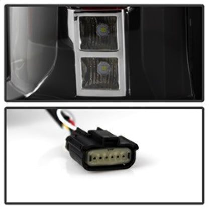 SPYDER xTune GMC Yukon 15-17 LED Tail Lights (Escalade Style) - Black ALT-JH-GY15-2IN1LED-BK 9039775 9039775 Photo - Unmounted