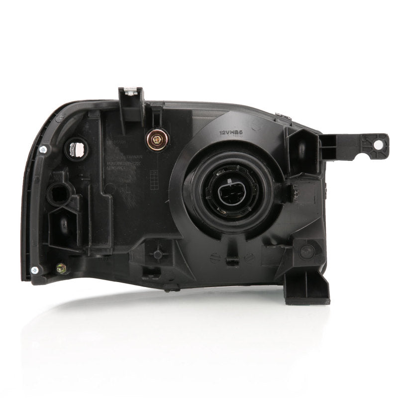 ANZO 2001-2004 Nissan Frontier Se Crystal Headlight Black Amber Reflector 111433 111433 Photo - Unmounted