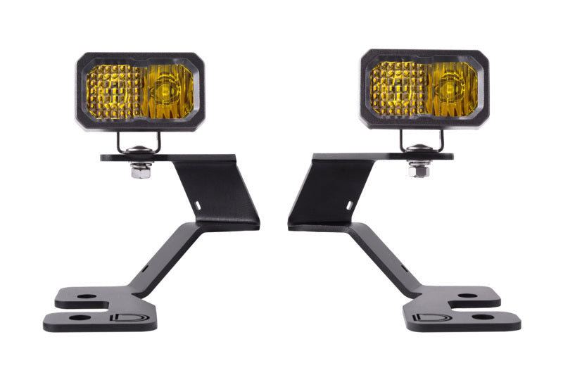 Diode Dynamics 2021 Ford Bronco Stage Series 2in LED Ditch Light Kit - Sport Yellow Pro Combo DD7145 DD7145 Photo - Primary