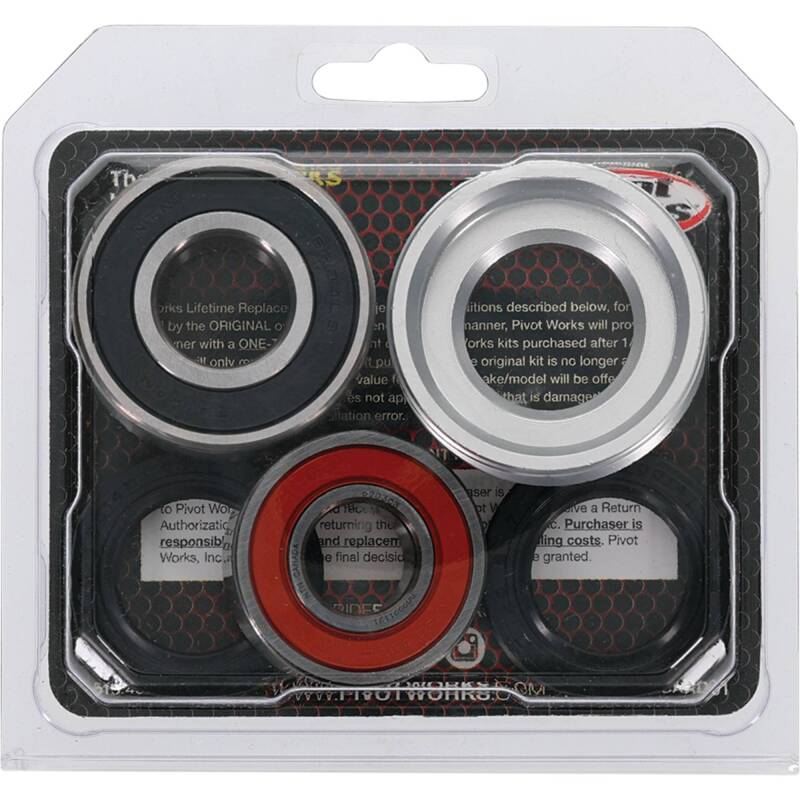 Pivot Works Honda Wheel Bearing Kit Premium Bearings 25-1217-P 25-1217-P Photo - Primary