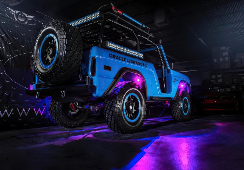 ORACLE Lighting Oracle Bluetooth + RF Underbody Rock Light Kit - 4 PCS - ColorSHIFT 5818-333 5818-333 Photo - lifestyle view