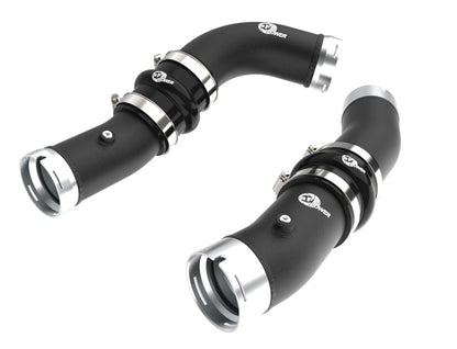 aFe 2024+ Toyota Tacoma BladeRunner  2.5in & 3in Aluminum Hot & Cold Charge Pipe Kit - Black 46-20724-B 46-20724-B Photo - Primary