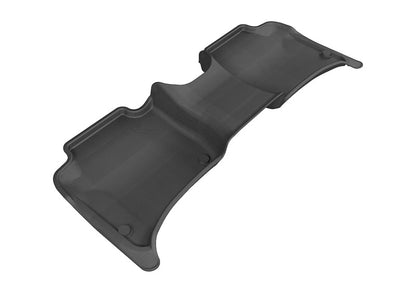 3D MAXpider 2011-2018 Porsche/Volkswagen Cayenne/Touareg Kagu 2nd Row Floormats - Black L1PO01021509 L1PO01021509 Photo - Primary