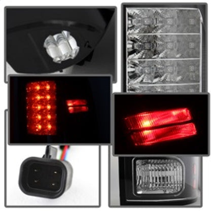 Spyder Dodge Ram 1500 13-14/Ram 2500 13-14 LED Tail Lights LED Model only - Blk ALT-YD-DRAM13-LED-BK 5077530 5077530 Photo - Unmounted