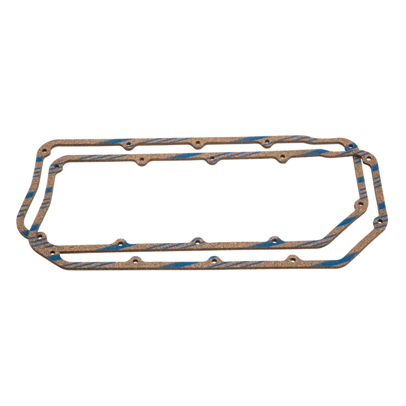 Edelbrock Gaskets Valve Covers Chrysler 426-572 Hemi Gen II Blue Stripe Cork/Rubber Set 7589 7589 Photo - Primary