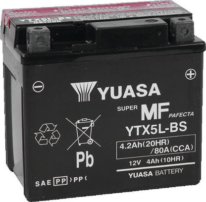 Yuasa Battery Yuasa Ytx5L-Bs Yuasa Battery YUAM32X5B YUAM32X5B Photo - Primary