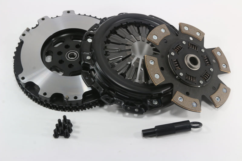 Comp Clutch 10-14 Genesis Turbo Stage 4 - 6 Pad Ceramic Clutch Kit w/Steel FW *No TOB/Pilot Bearing* 5096-1620 5096-1620 Photo - Primary